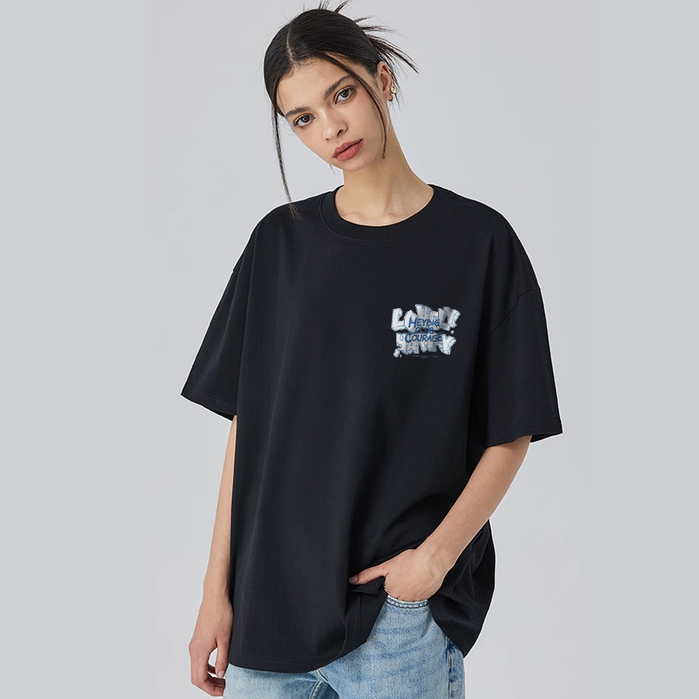 3D Letters T-Shirt