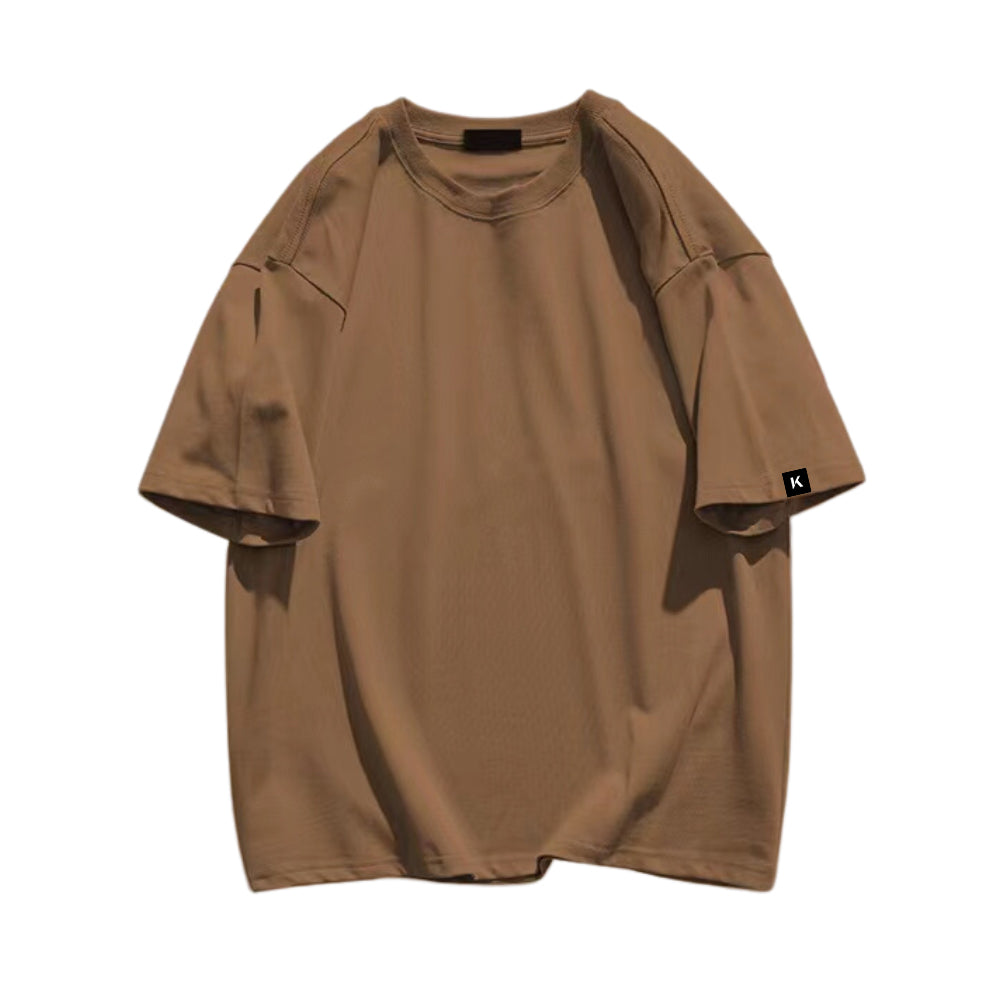 Casual Solid Color T-Shirt