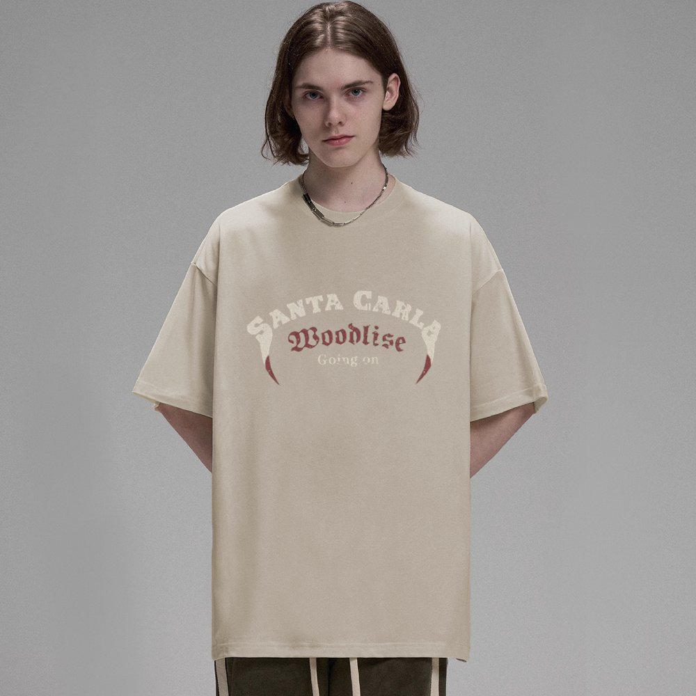 American Retro Gothic Alphabet T-Shirt