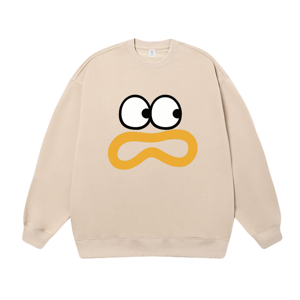 Cute Surprised Expression Sweatshirt
