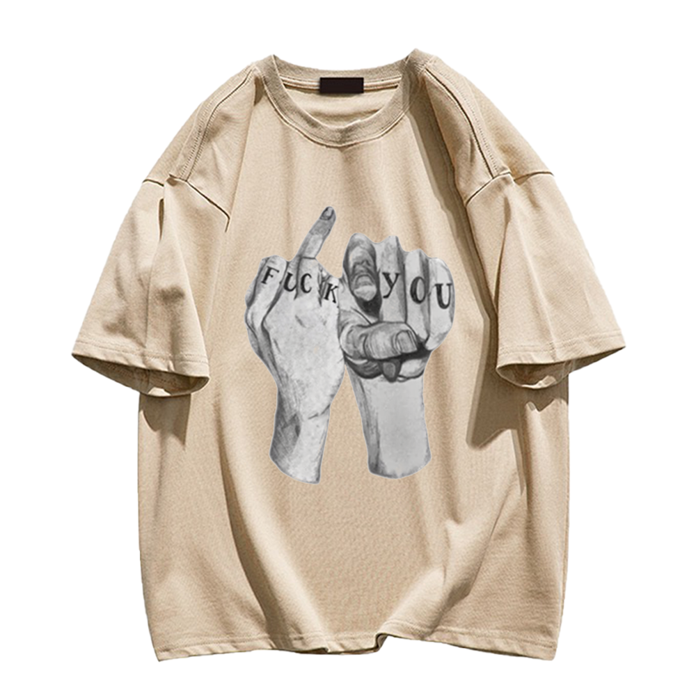 High Street Finger Letters T-Shirt