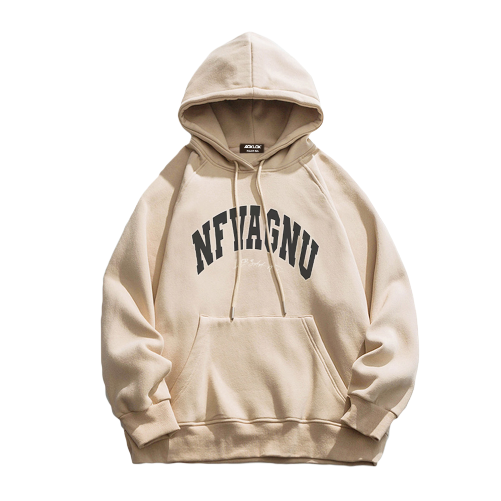 Classic Letters Print Hoodie