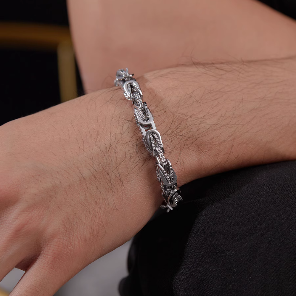 Gear Buckle Titanium Steel Bracelet