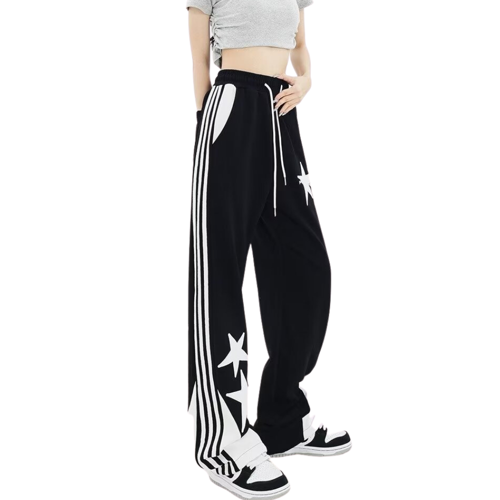 Retro Star Side Stripe Sweatpants