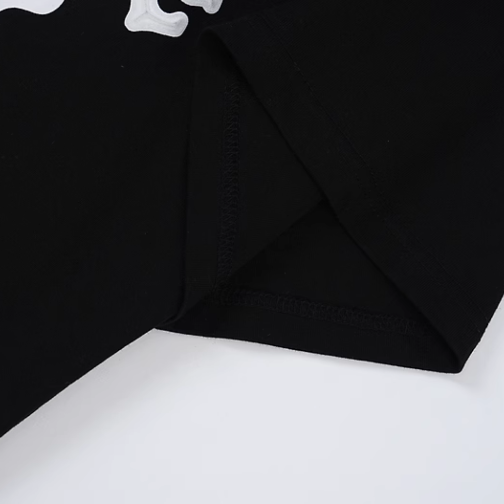 Hip Hop Silhouette Print T-Shirt