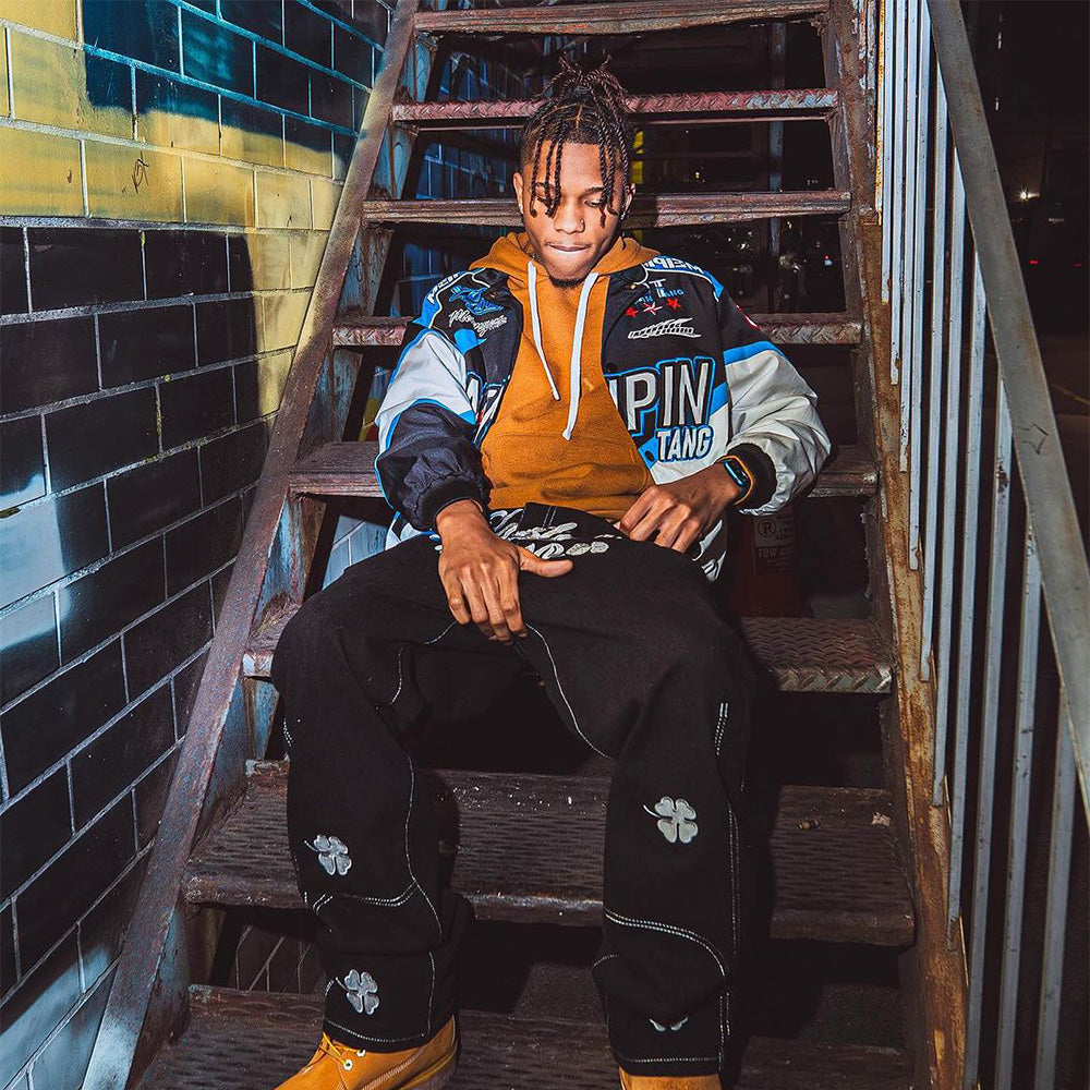 Urban High Street Motorcycle Style Jacket