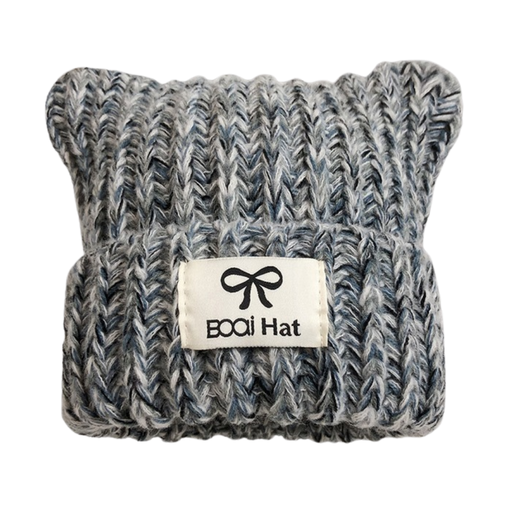 Handmade Cat Ears Knitted Hat