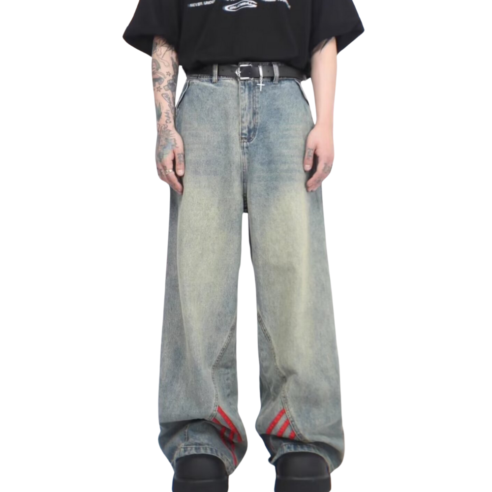 Vintage Side Stripe Jeans