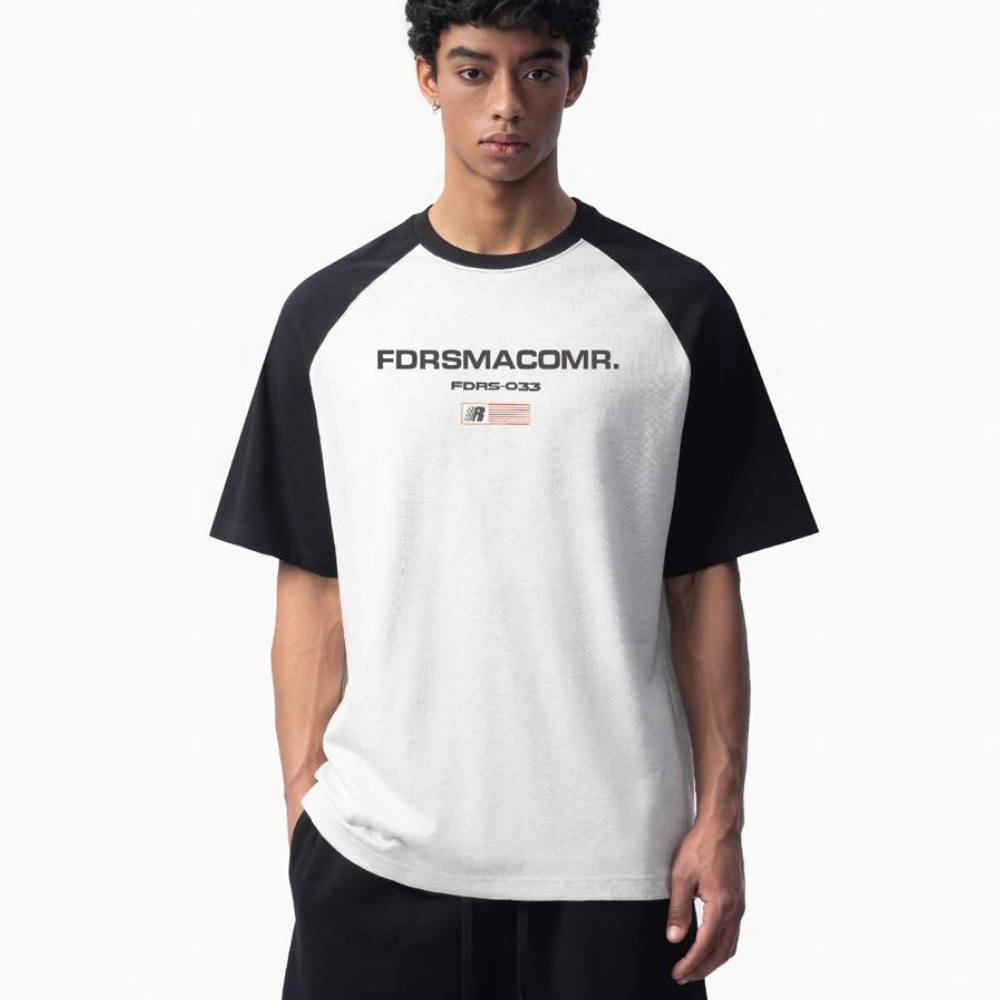 Retro Heavy Raglan Sleeve T-Shirt