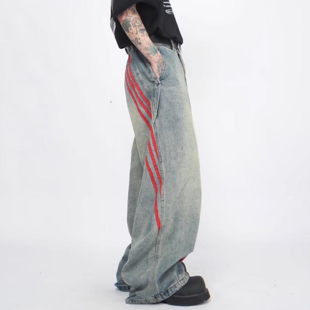 Vintage Side Stripe Jeans