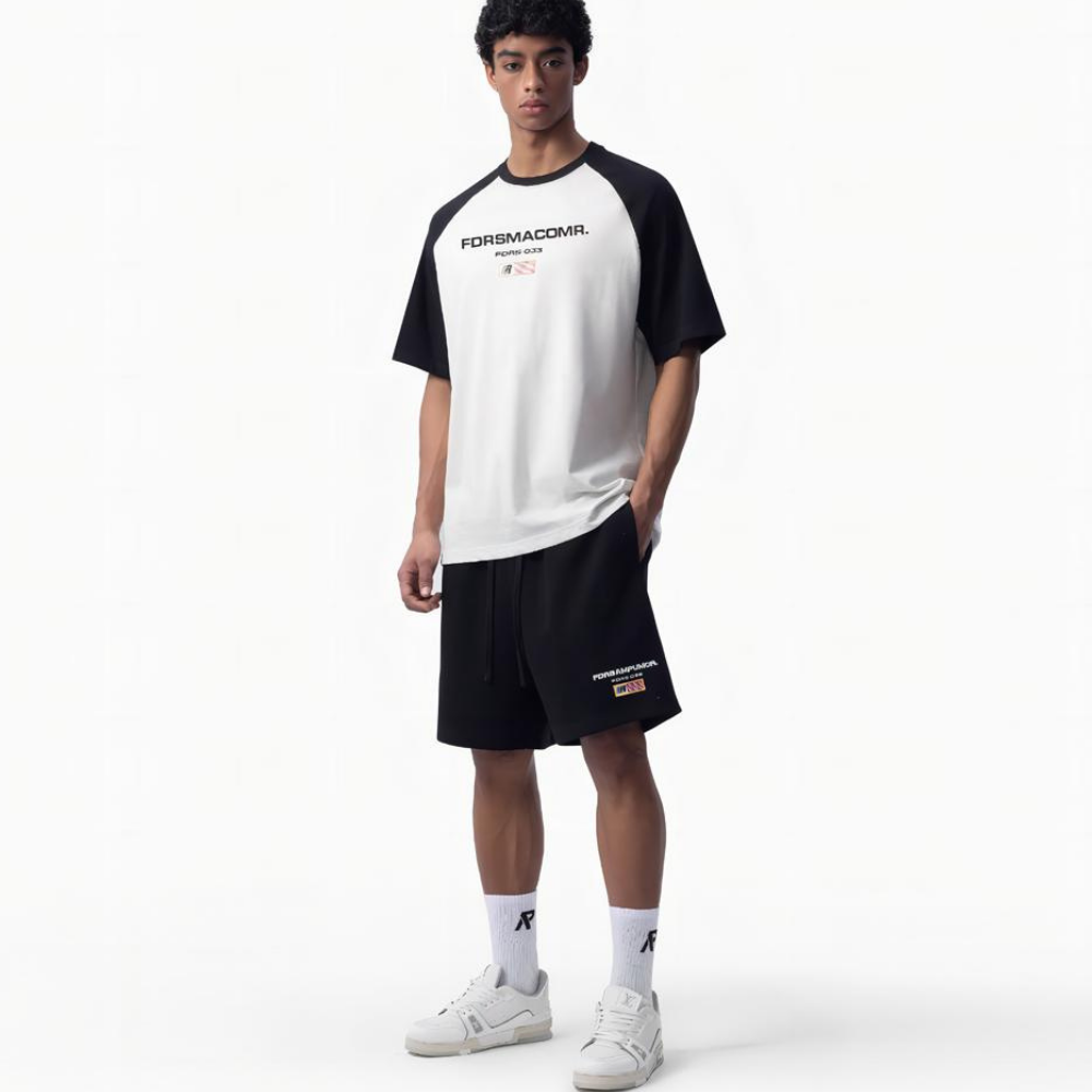 Retro Heavy Raglan Sleeve T-Shirt