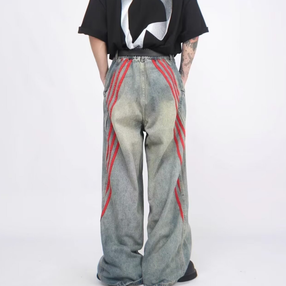 Vintage Side Stripe Jeans