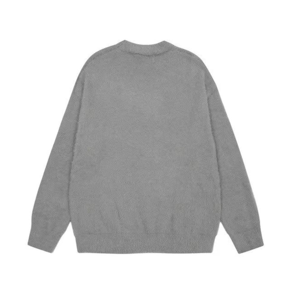 OOC' Cartoon Mickey Mouse Letters Crewneck Sweater