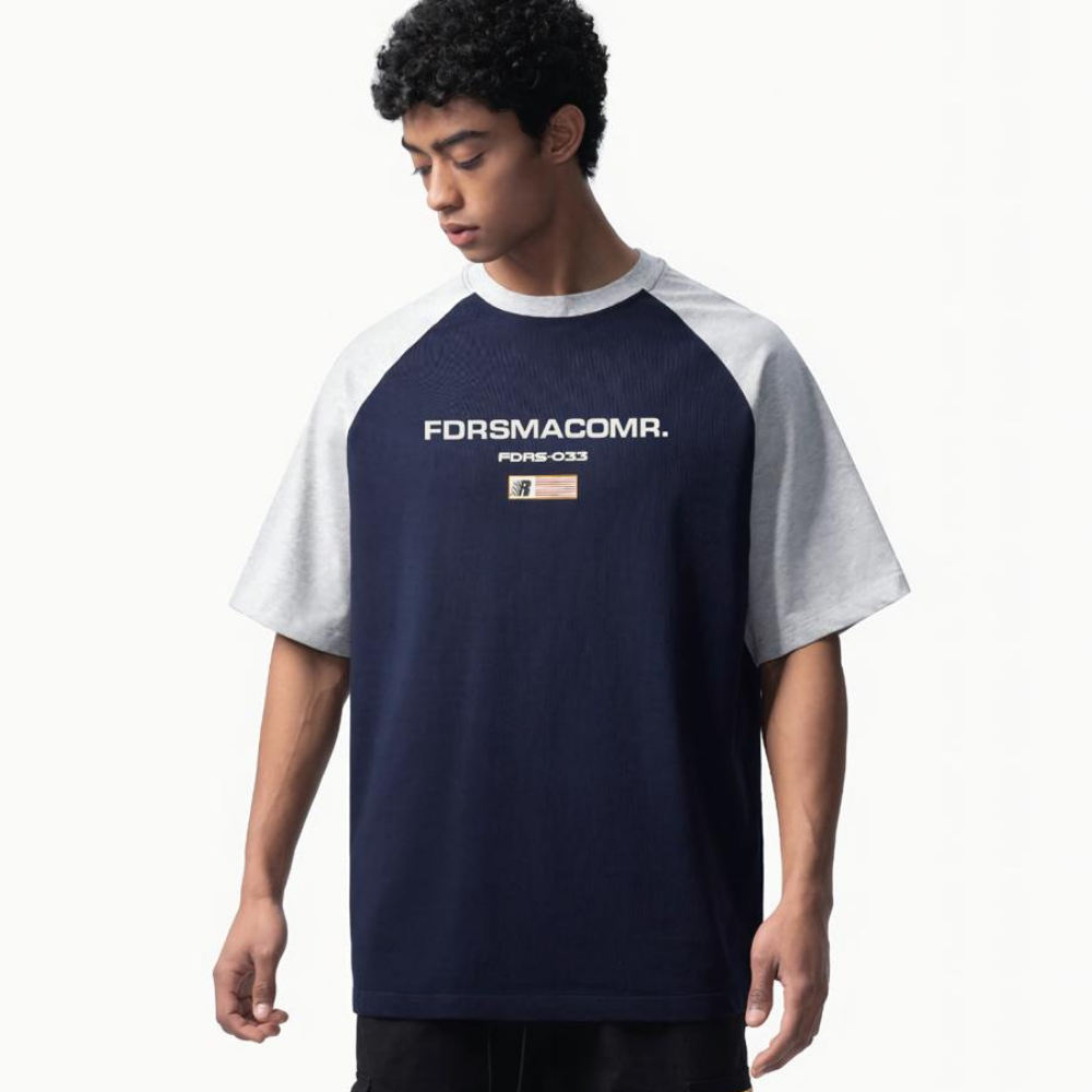 Retro Heavy Raglan Sleeve T-Shirt