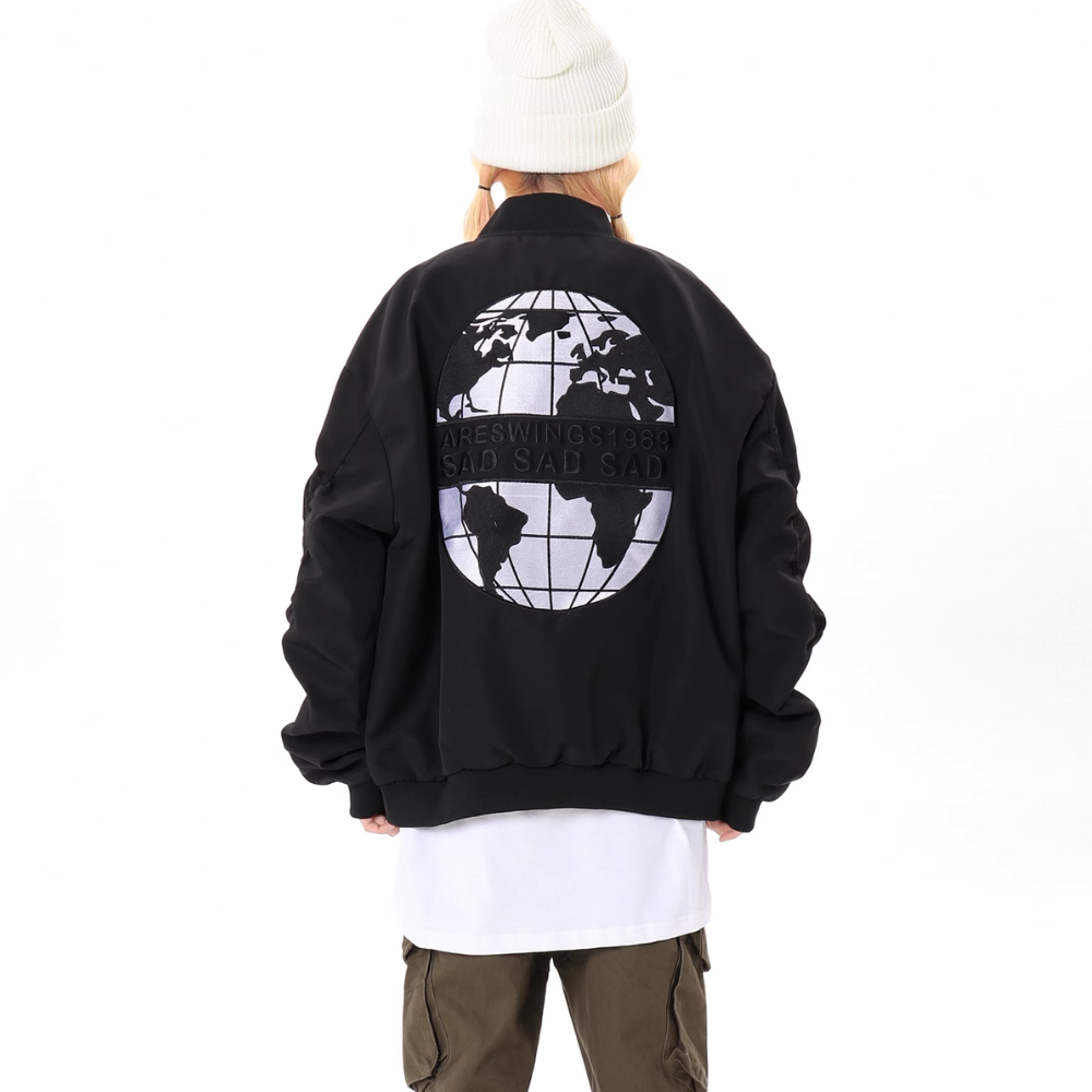 Planet Embroidered Retro Jacket