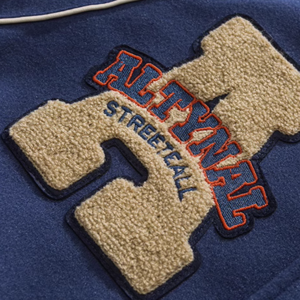 Japanese Contrast Color Artistic Jacket