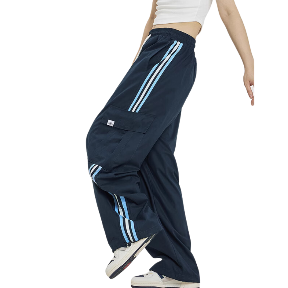 Side Stripe Drawstring Sweatpants