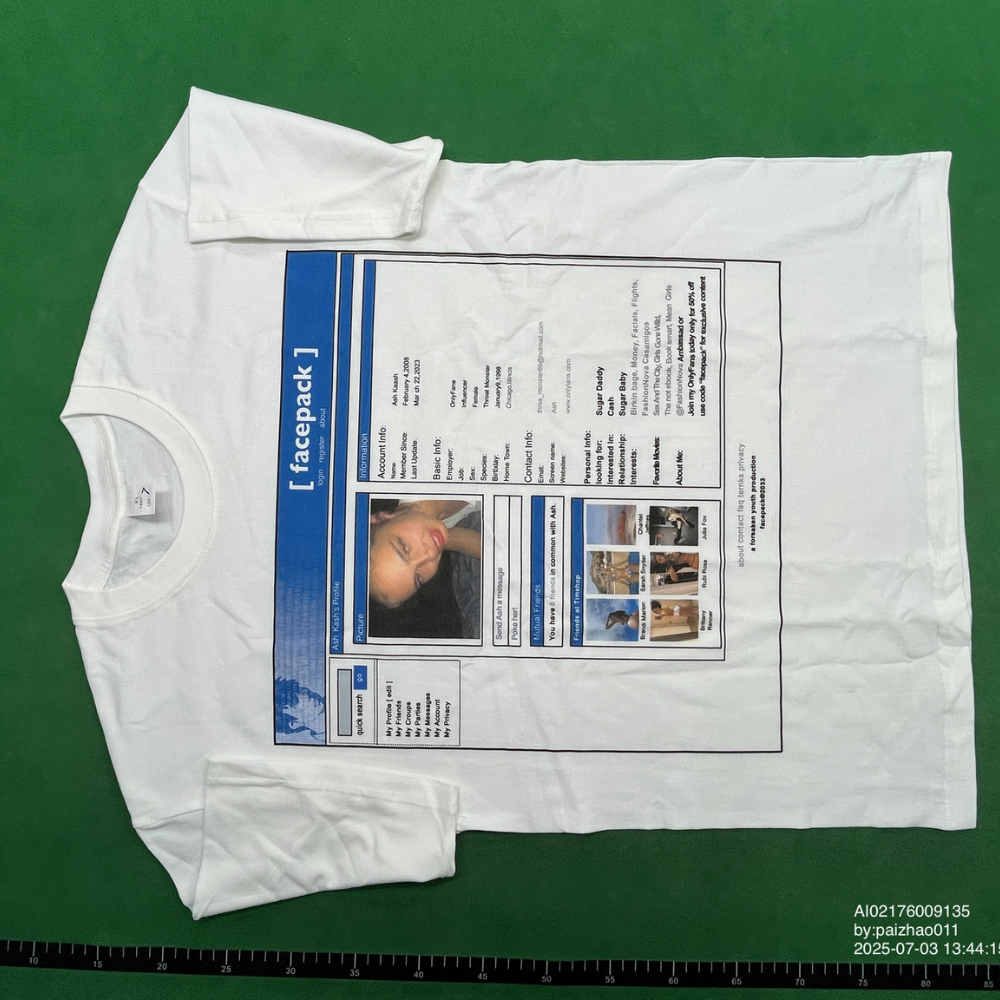 Unseen Echoes Facepack Tee