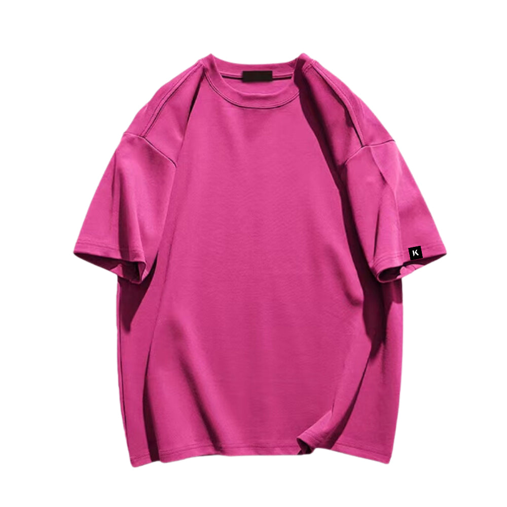 Casual Solid Color T-Shirt