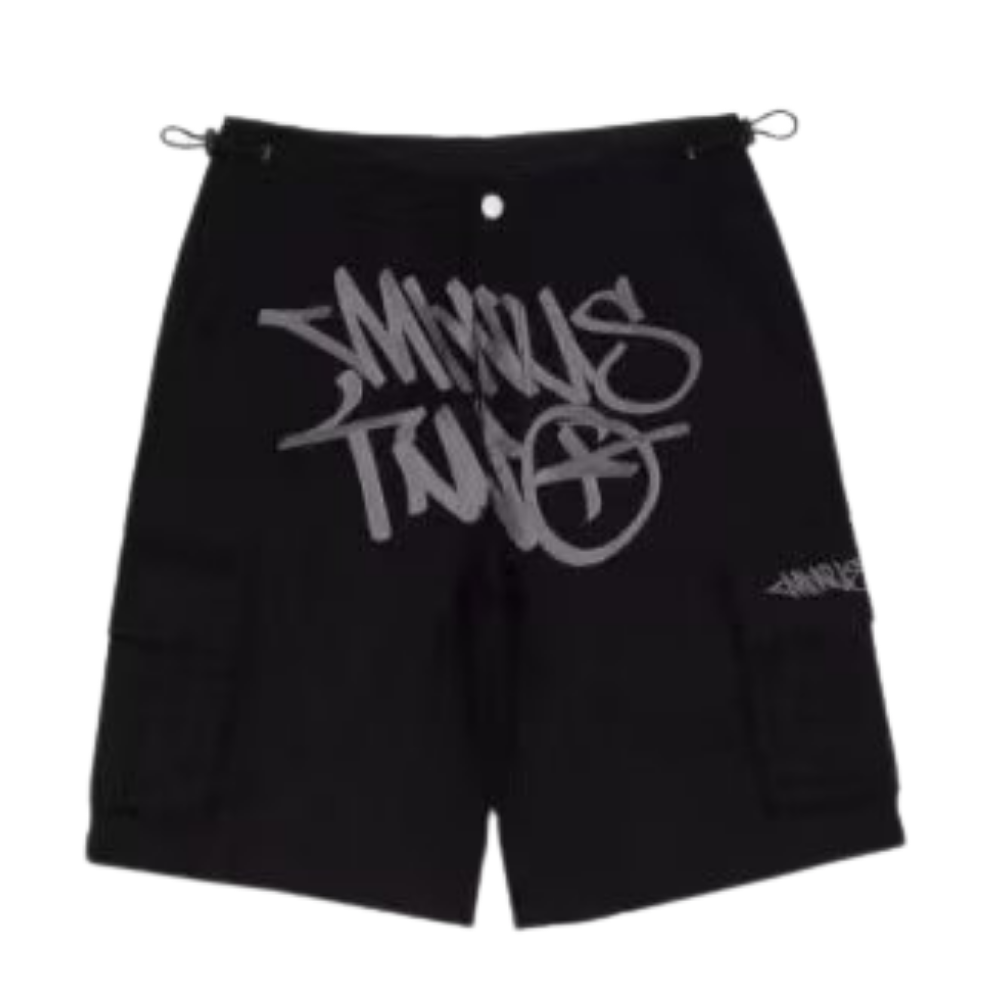 Hip Hop Paint Splash Workwear Shorts