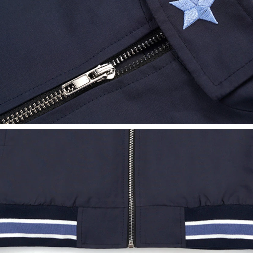 Cute Cartoon Embroidery Jacket