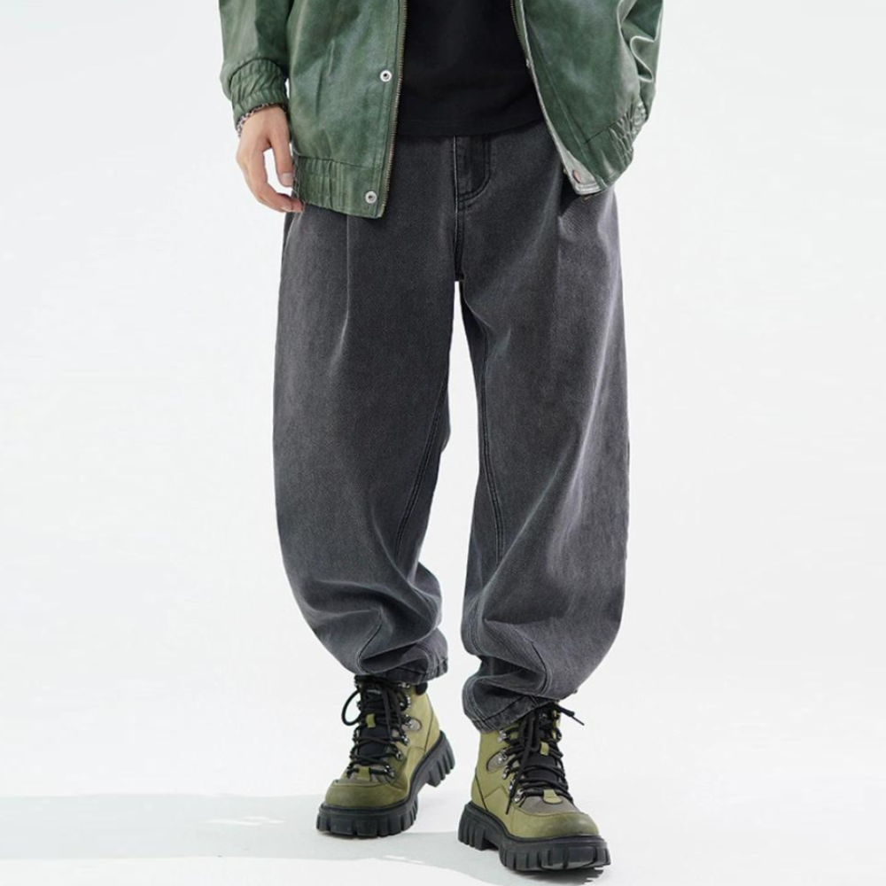 Street Old School Loose Rendy Versatile Harem Jeans