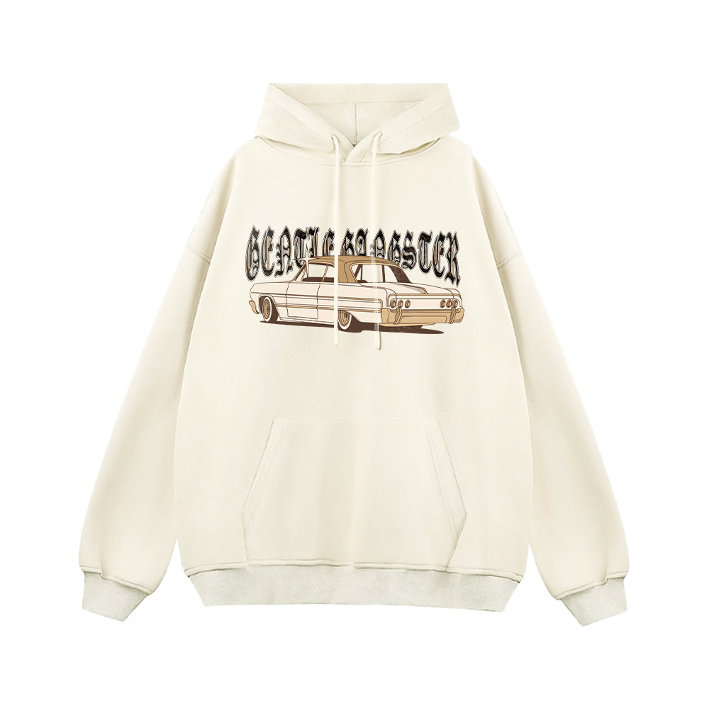 GEG | A/B 'Gentle Gangster' Logo Print Hoodie