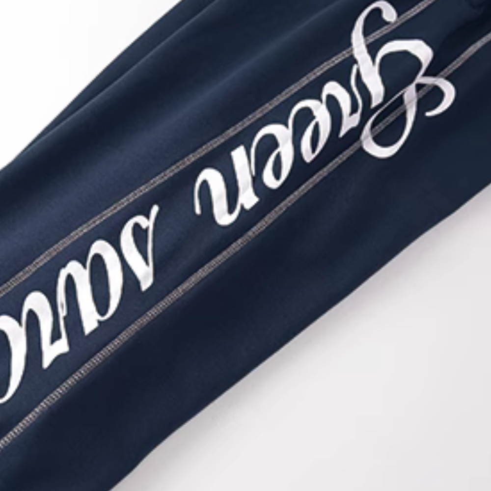 High Street Side Lettering Track Pants
