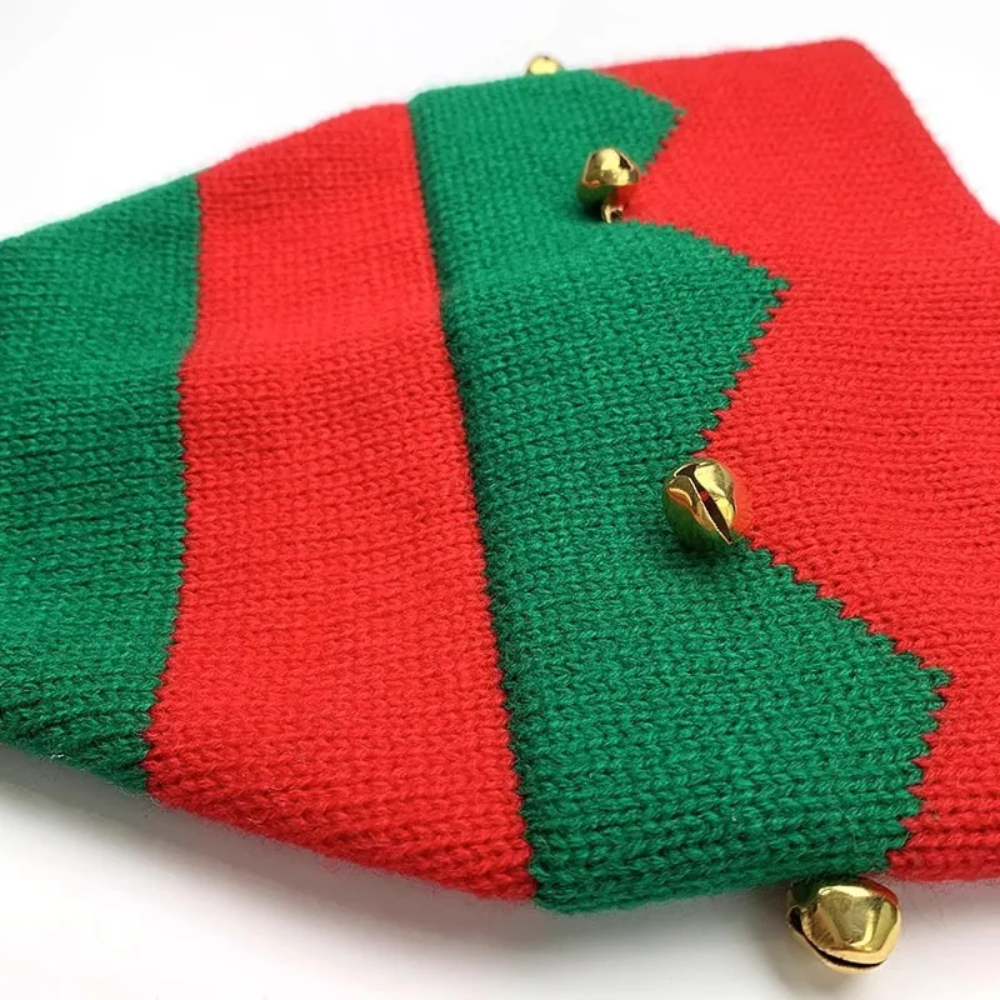 Classic Contrast Color Christmas Knitted Hat