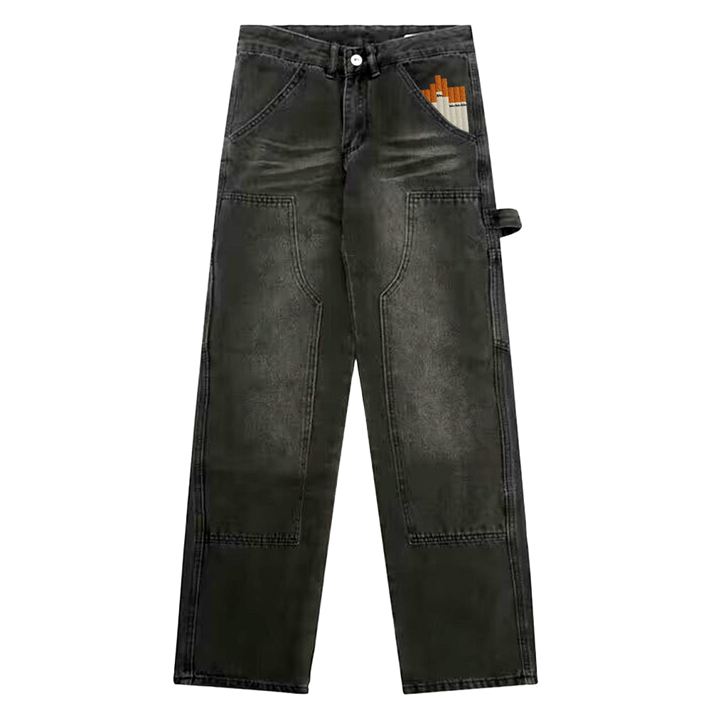 BAGGOUT Wide Leg Jeans Cigarette