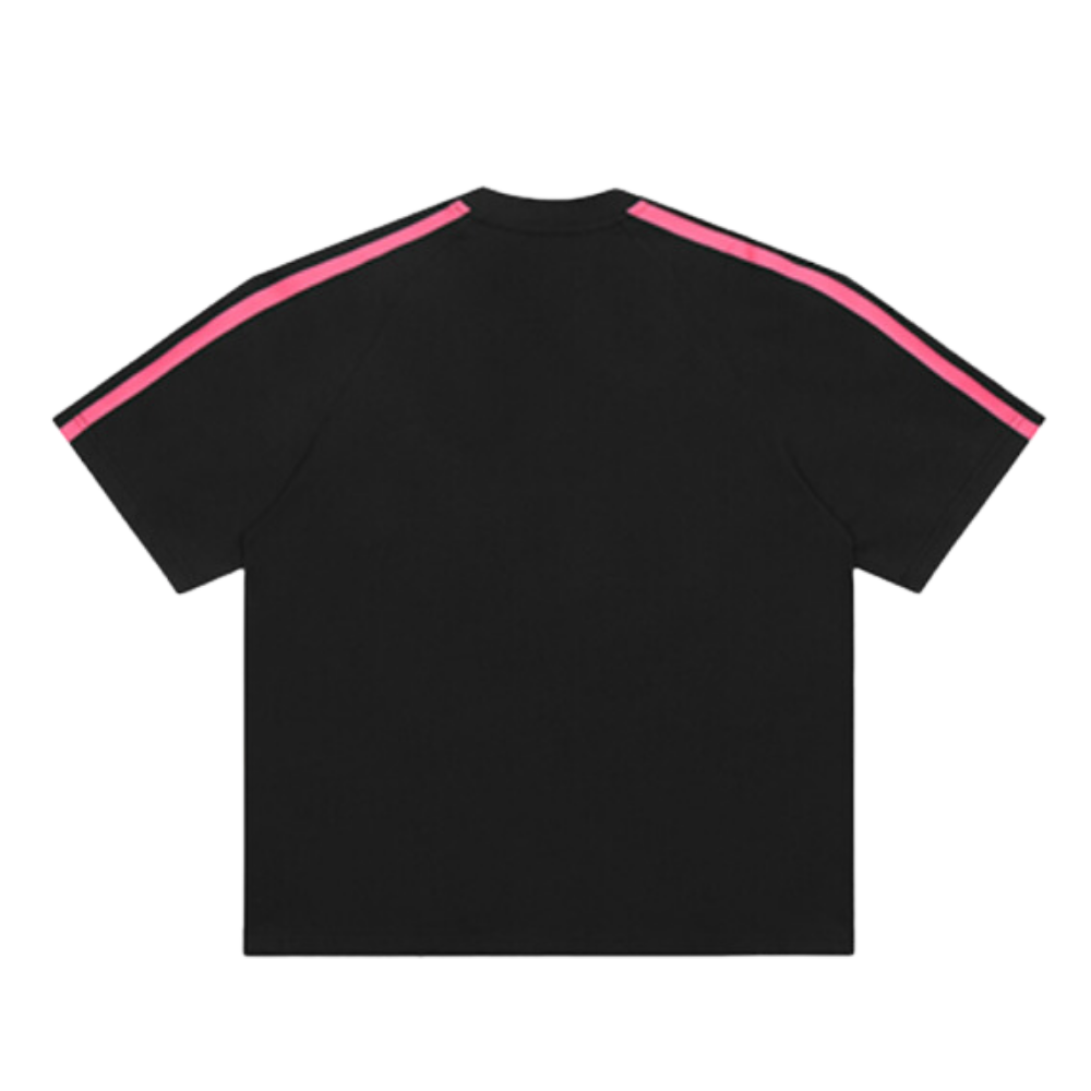 American Raglan Printed Cotton T-shirt