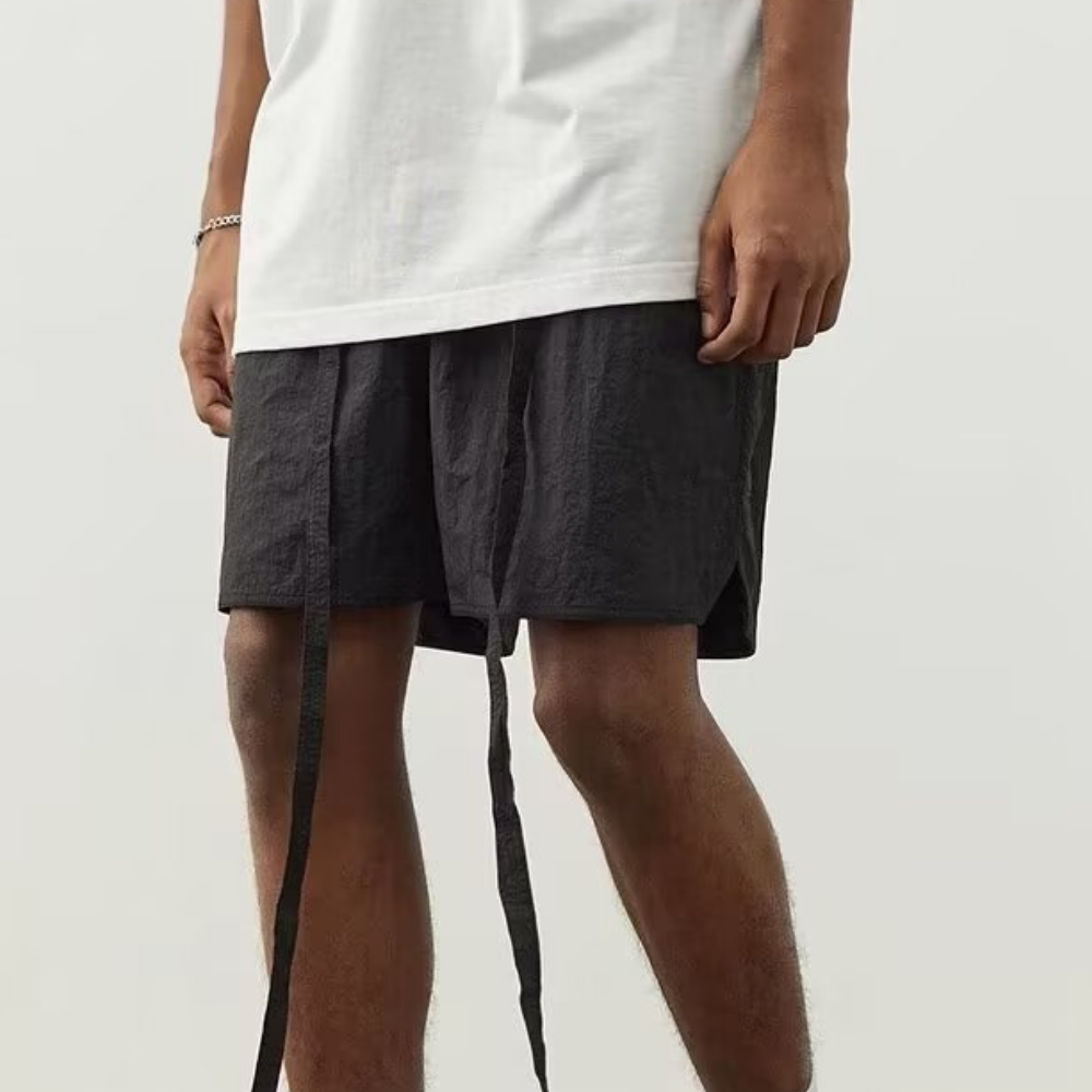 Solid Color Breathable Shorts