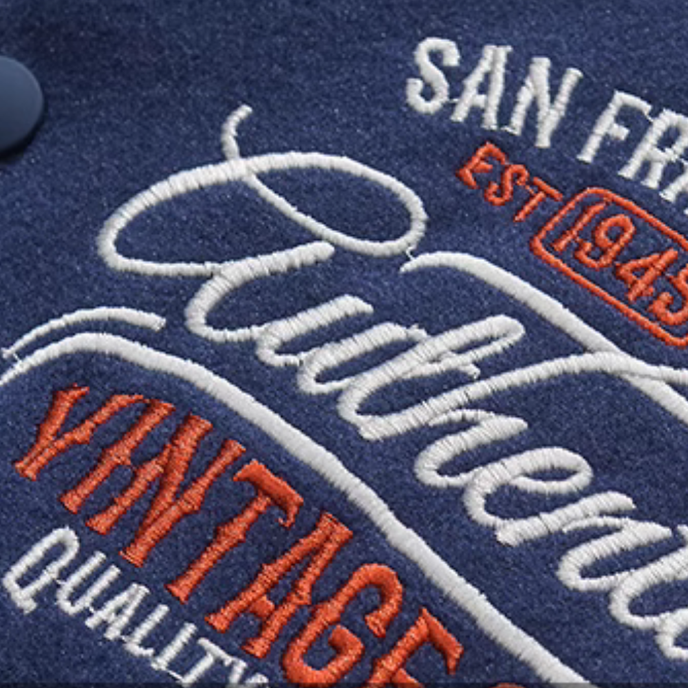 Japanese Contrast Color Artistic Jacket