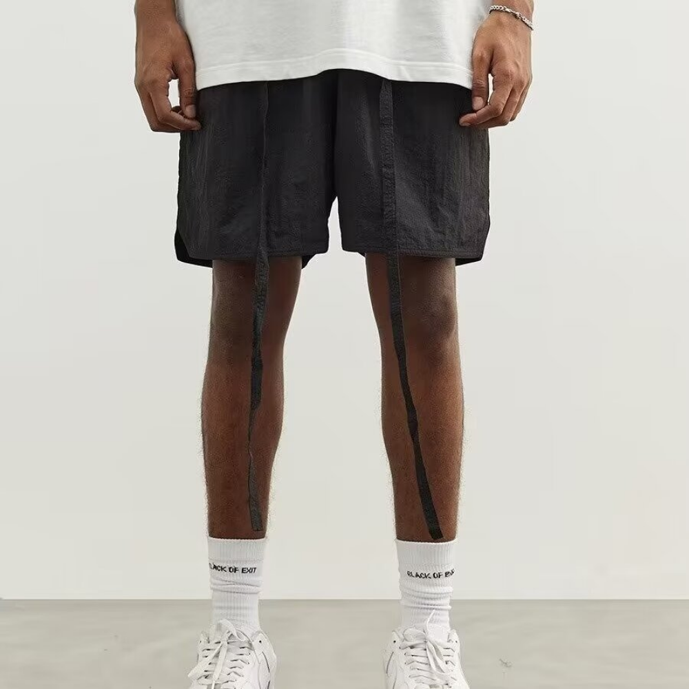 Solid Color Breathable Shorts
