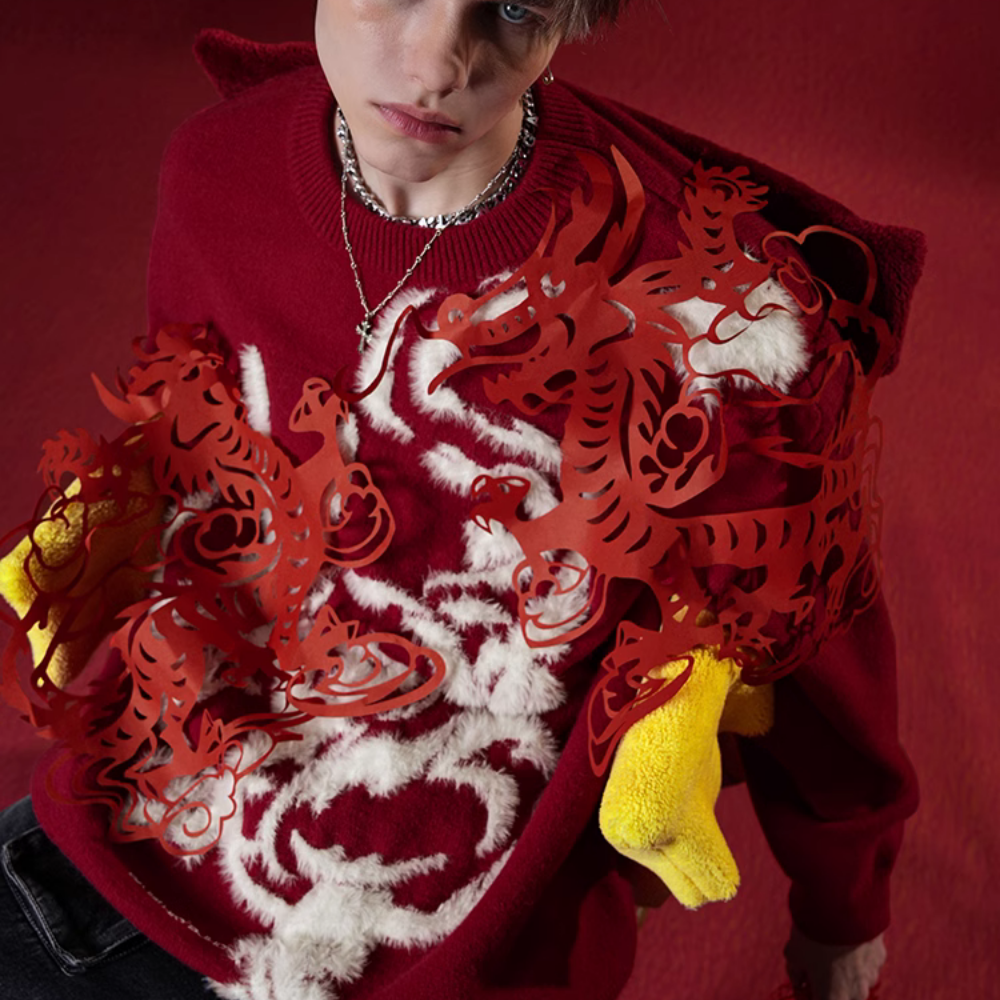 Dragon Jacquard Couple