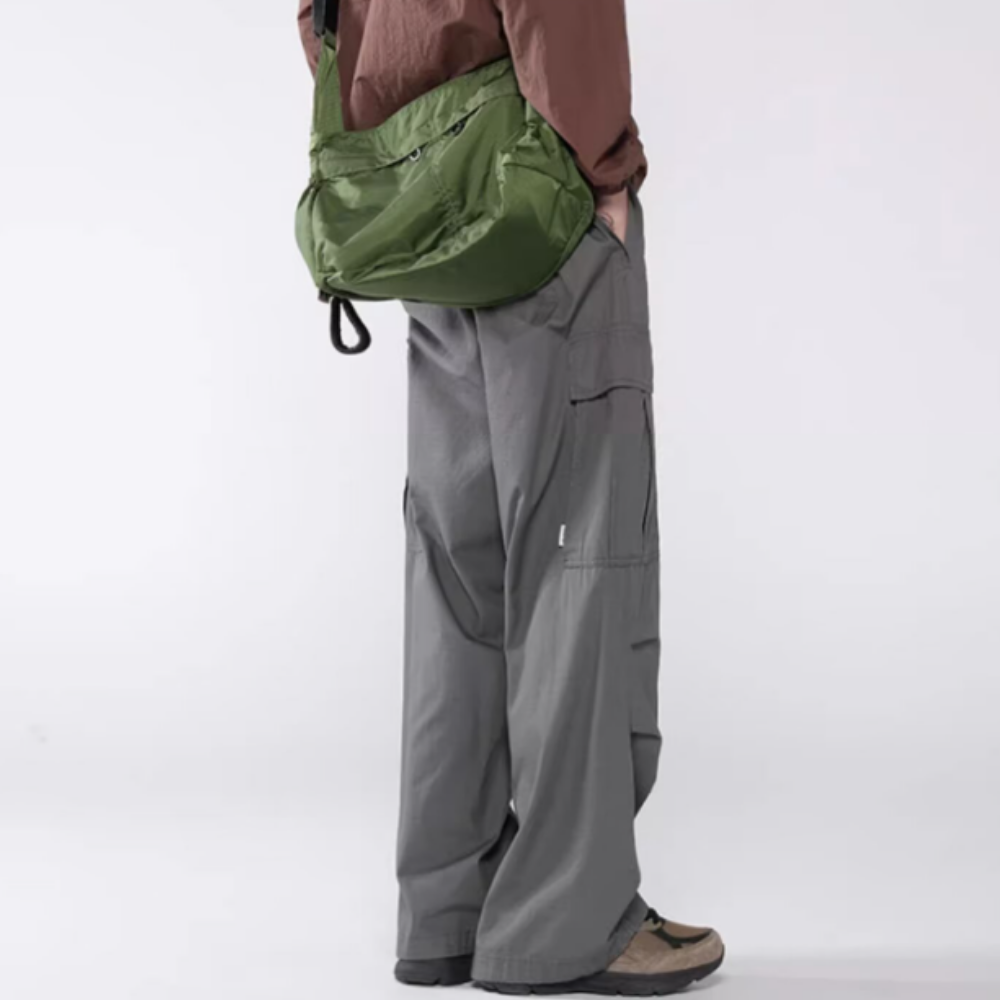 Outdoor Hiking Wide Leg Cargo Pants