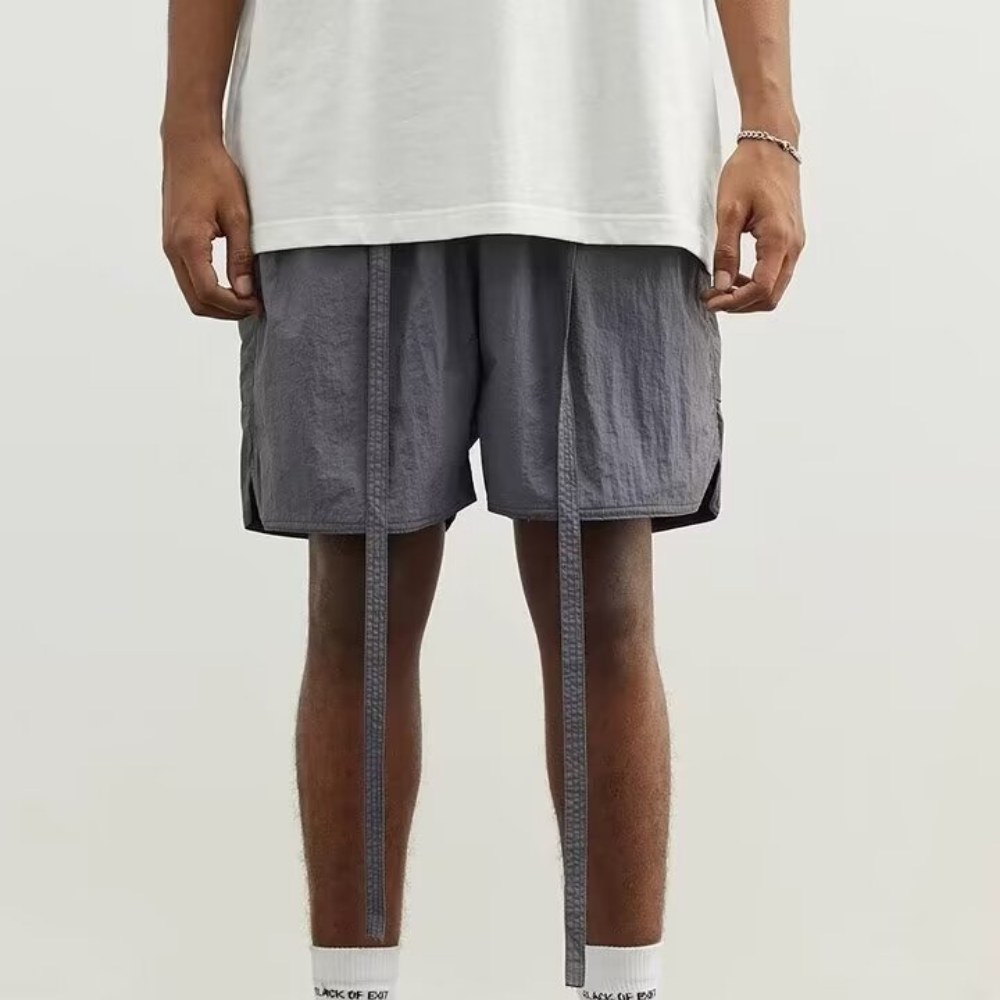 Solid Color Breathable Shorts