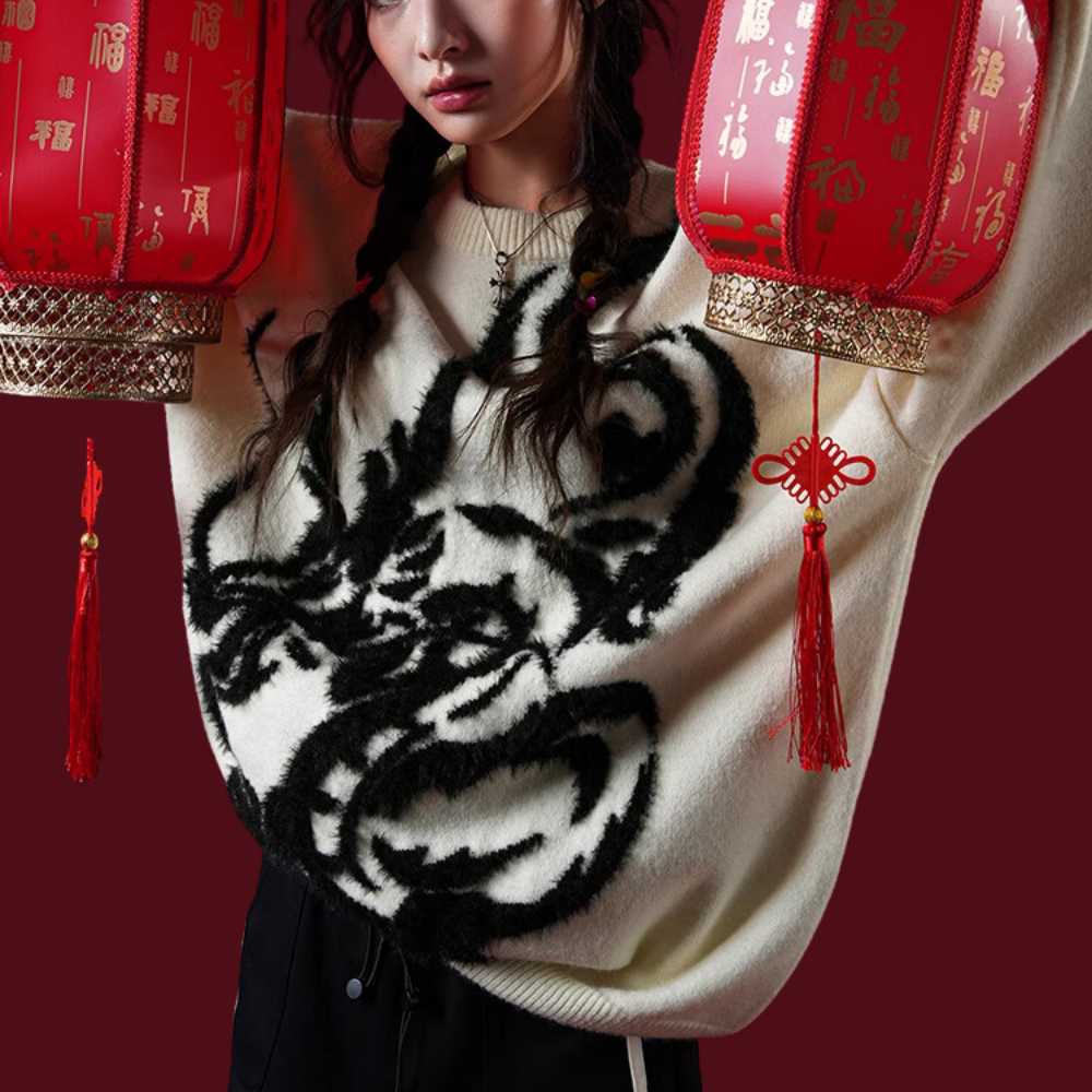 Dragon Jacquard Couple