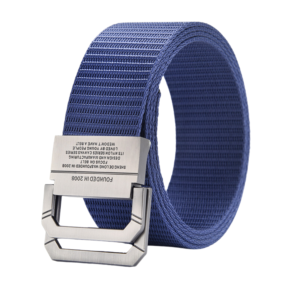 Workwear Two-Buckle Canvas Belt
