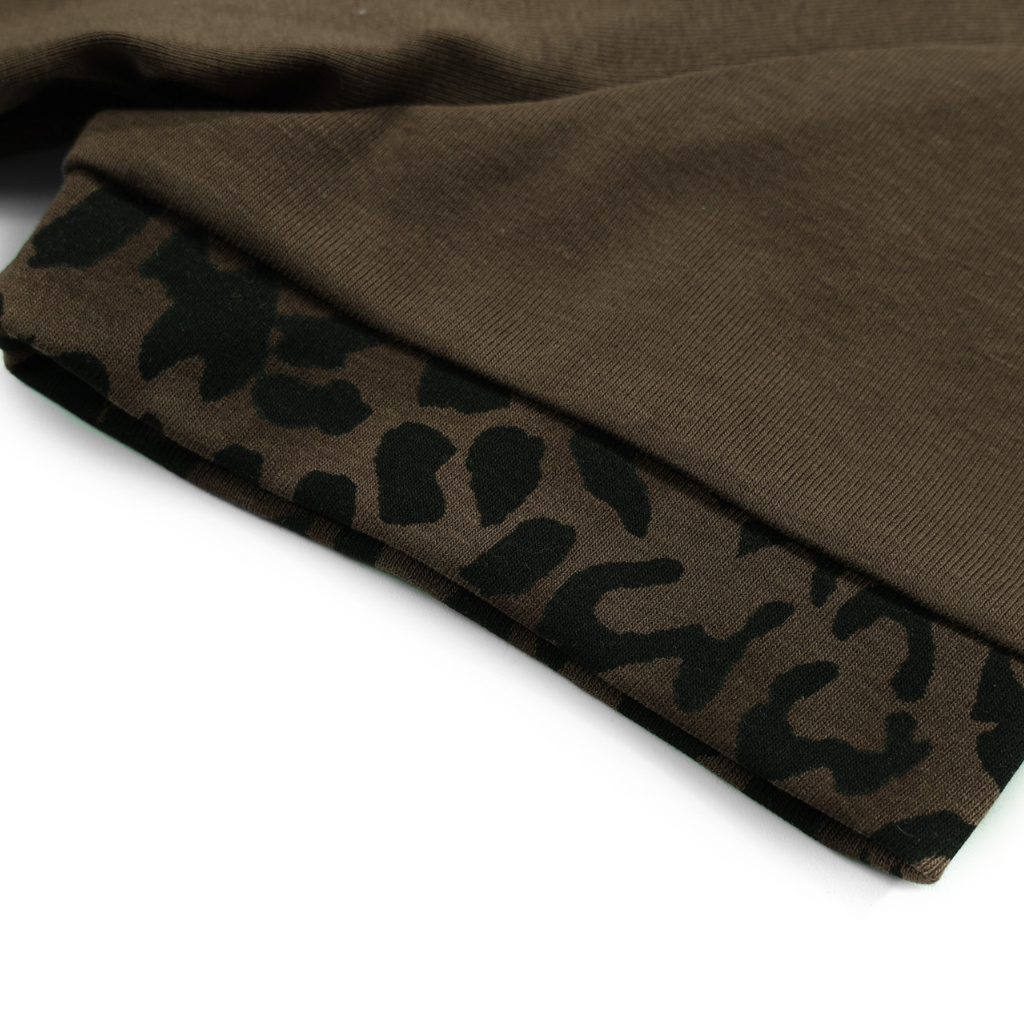 Women's Sexy Leopard Patchwork T-shirt