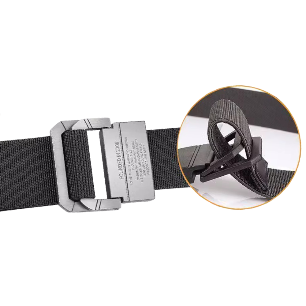 Workwear Two-Buckle Canvas Belt