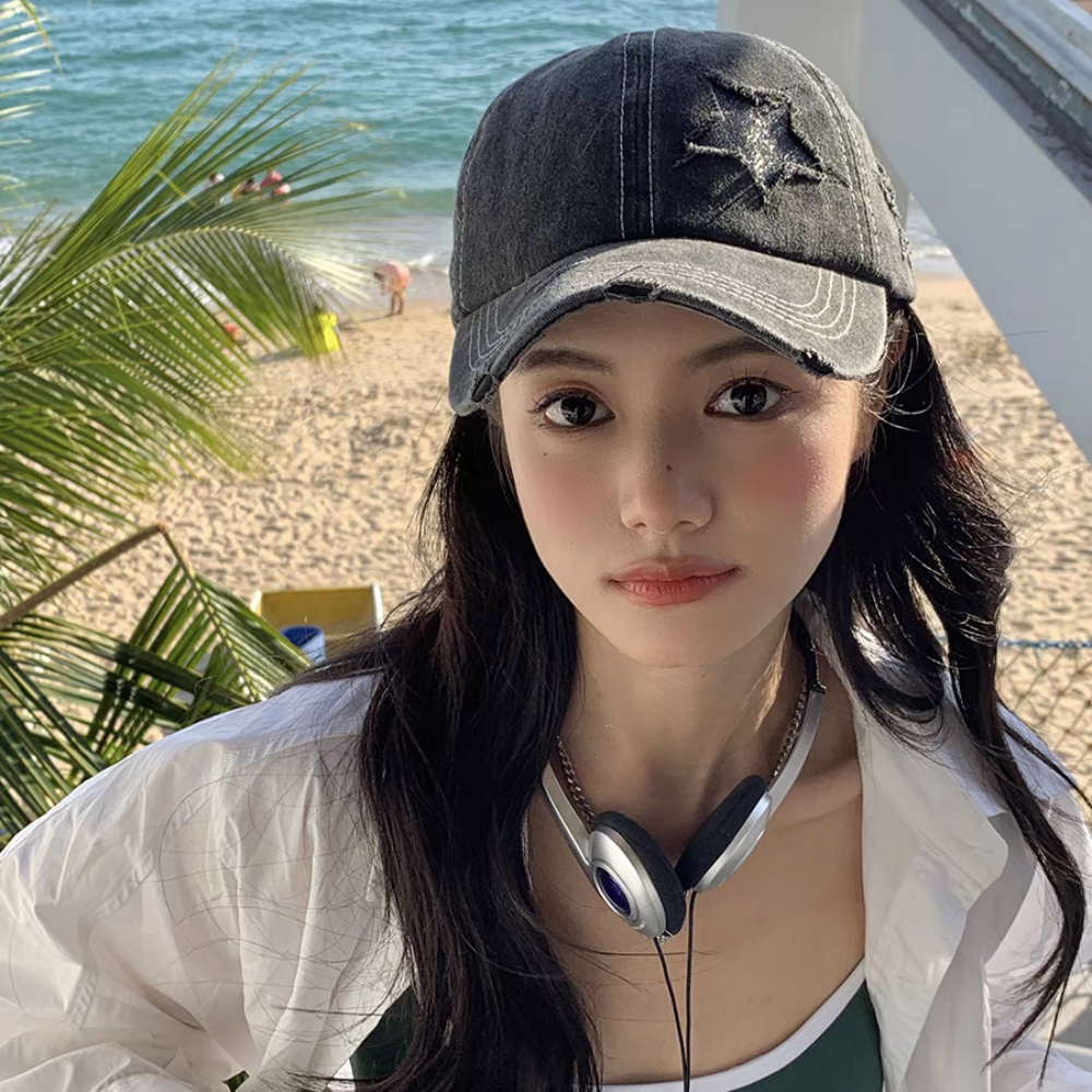 Retro Star Washed Hat