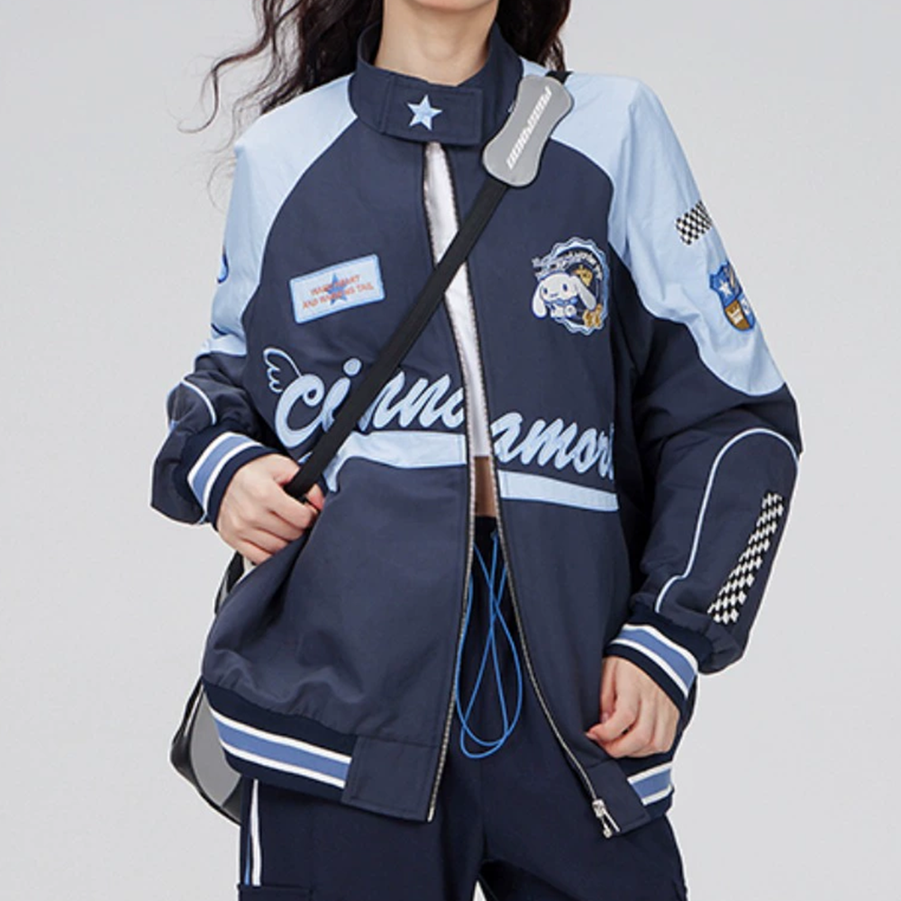 Cute Cartoon Embroidery Jacket