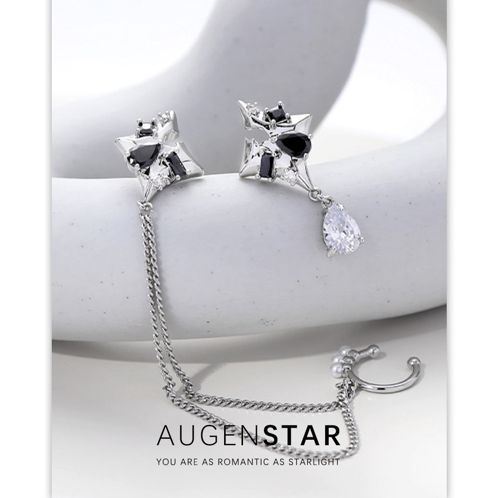 ASR | Urban Square Chain Ear Clip