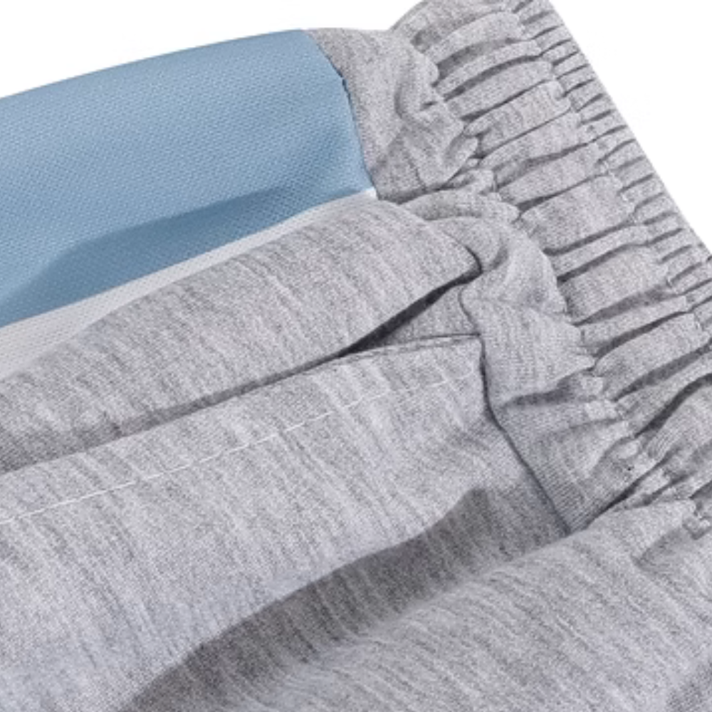 Athletic Letter Panel Cotton Shorts