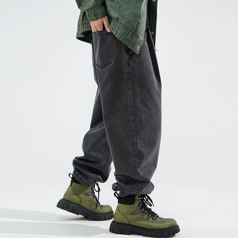 Street Old School Loose Rendy Versatile Harem Jeans