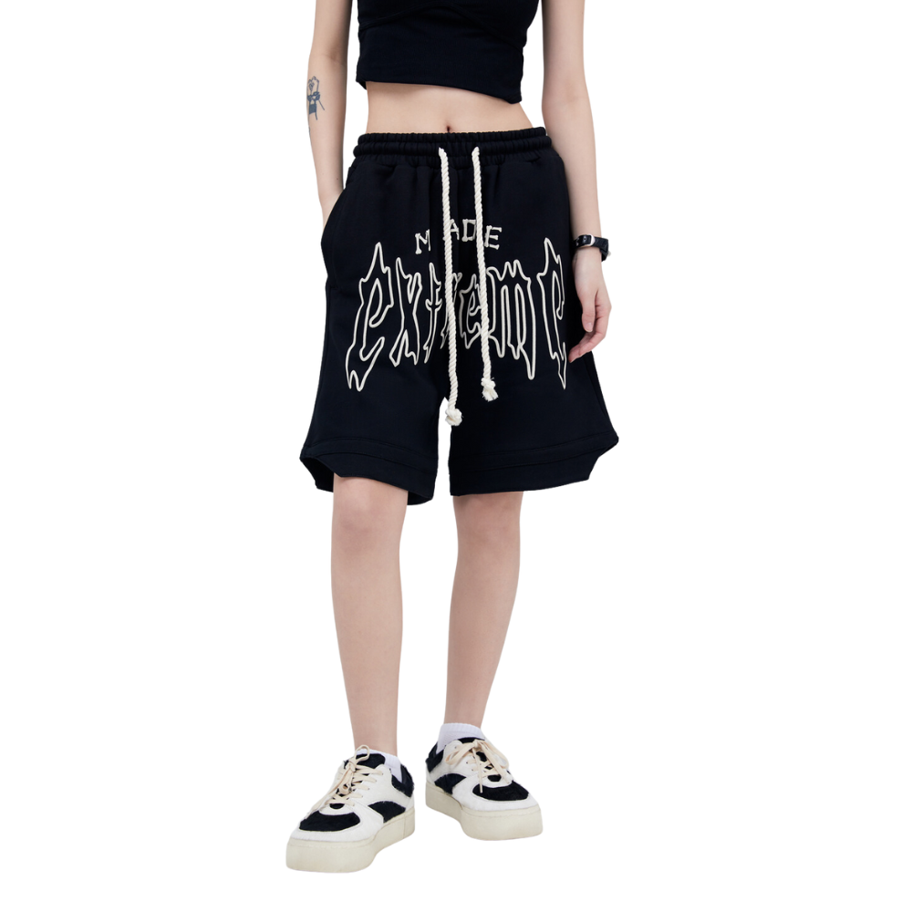 Classic Solid Alphabet Track Shorts