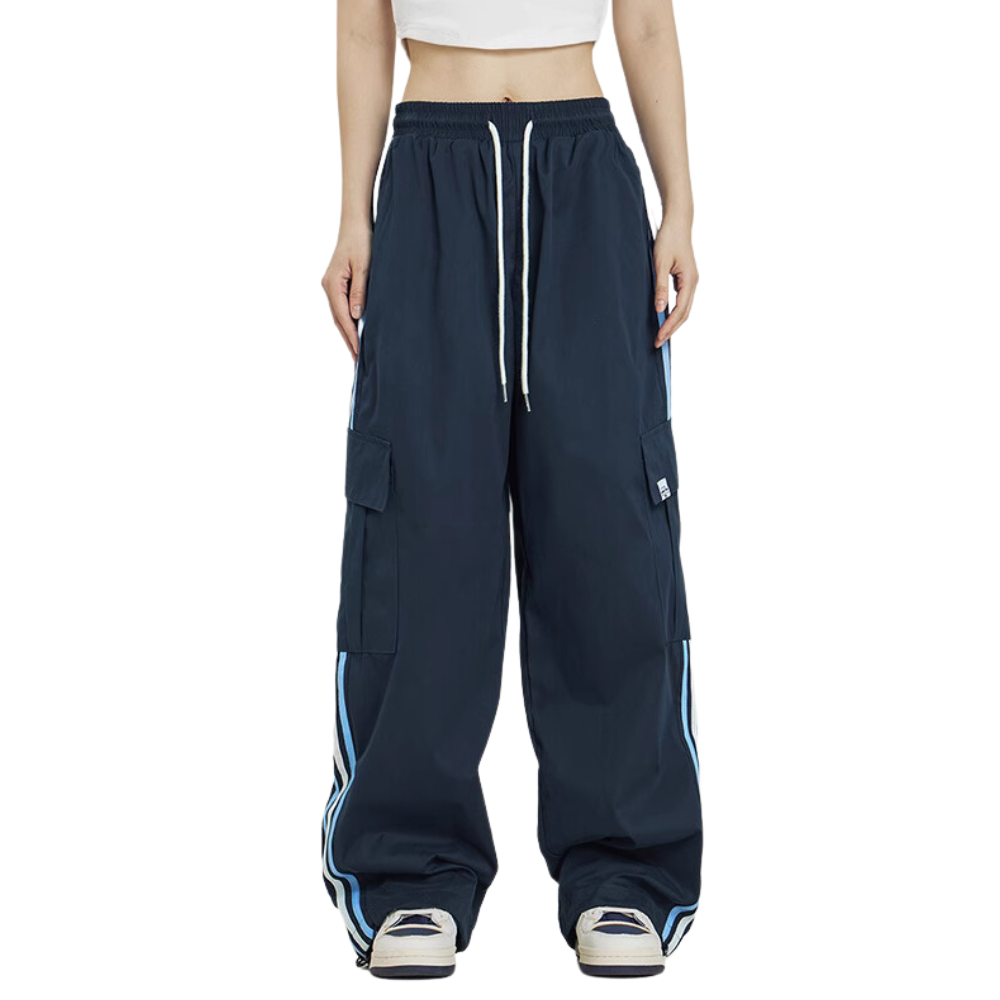 Side Stripe Drawstring Sweatpants