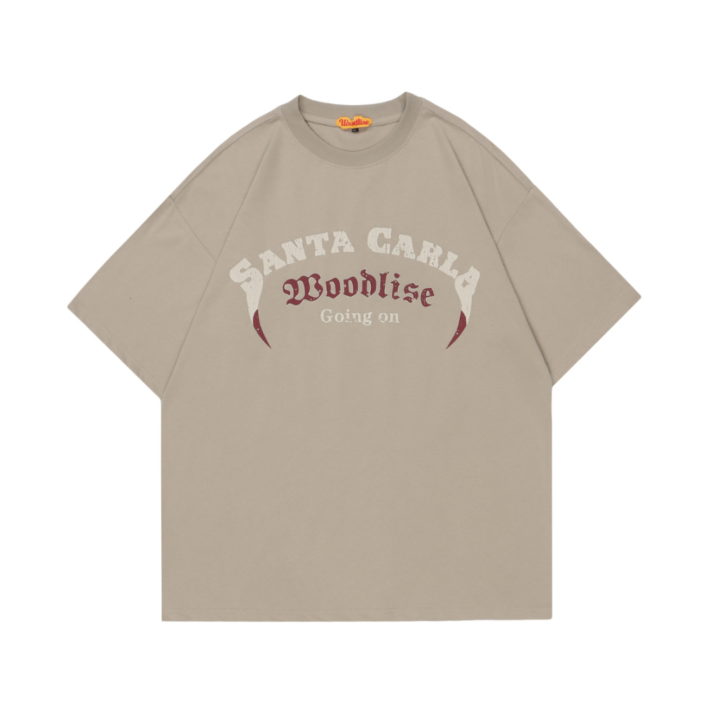 American Retro Gothic Alphabet T-Shirt