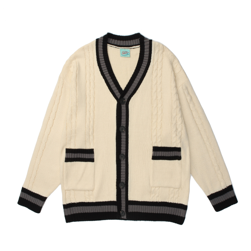 Simple Solid Color Cardigan Sweater